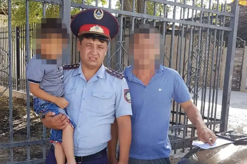 Пятилетний ребенок ушел из дома в Шымкенте