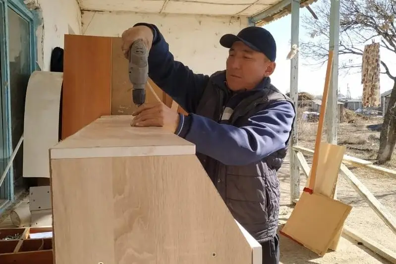 Как потратил адресную социальную помощь молодой мастер из Жетысая