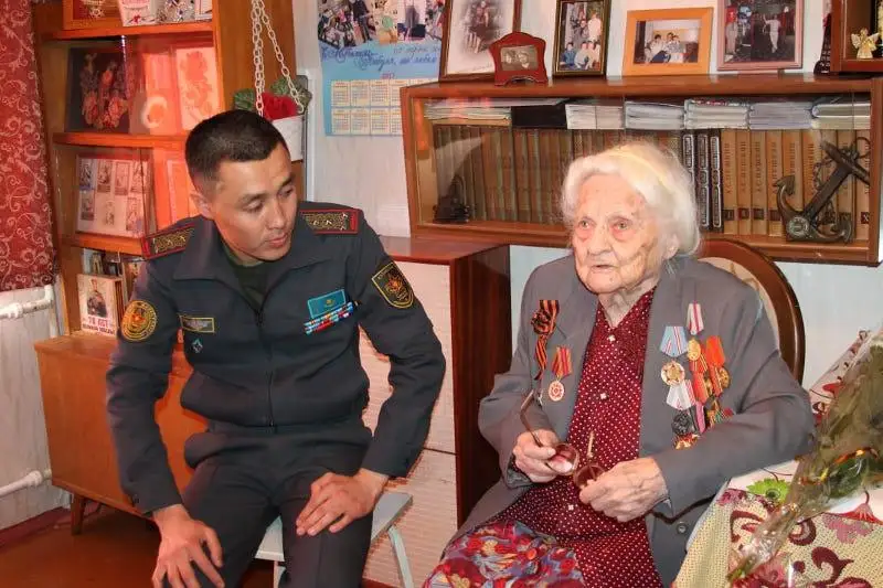 Шесть женщин-ветеранов войны живут в Петропавловске