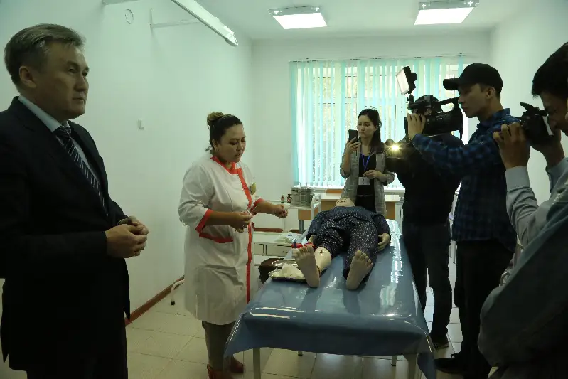 Более ста объектов здравоохранения введено в Жамбылской области за два года