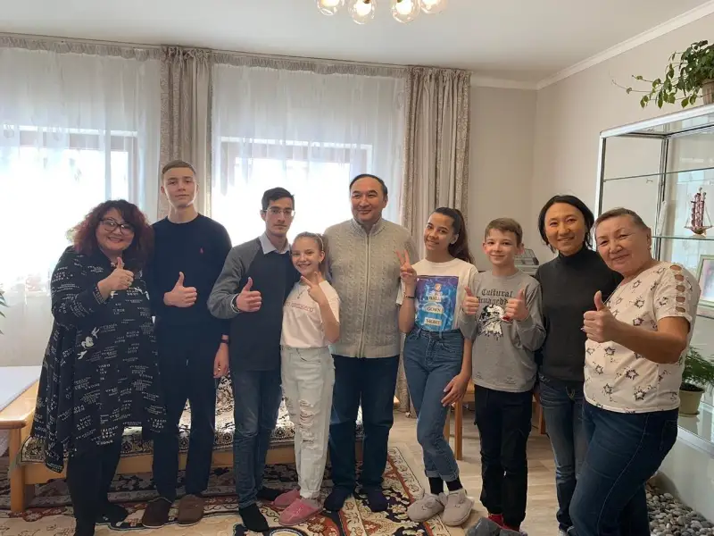 В Детской деревне Алматы проживают 12 семей