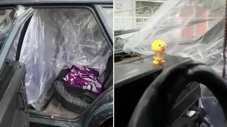 На 139 тысяч тенге оштрафован водитель «такси с антивирусной перегородкой»