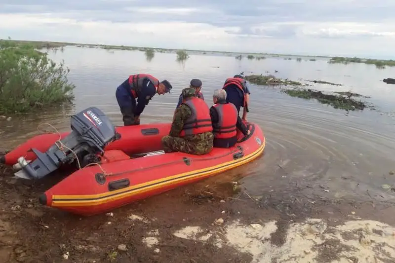 Силы МЧС Узбекистана прибыли на помощь в Мактааральский район