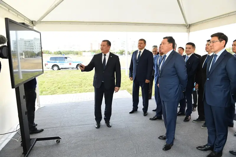 Аскару Мамину рассказали о проводимых в городе Байконуре работах