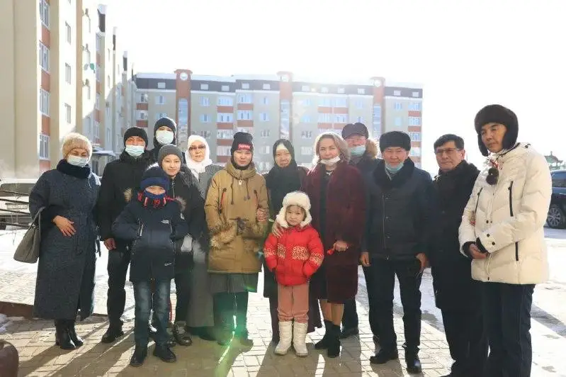 По поручению Президента в Актобе решен квартирный вопрос семьи Усеновых