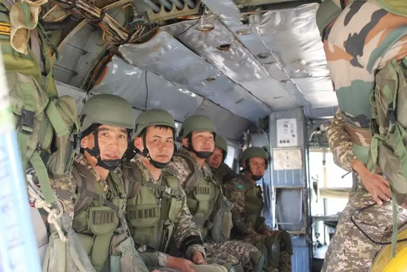 В Индии продолжаются совместные учения «КазИнд-2019»