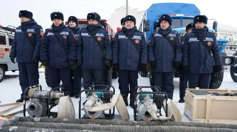 Противопаводковые учения начались в Семее