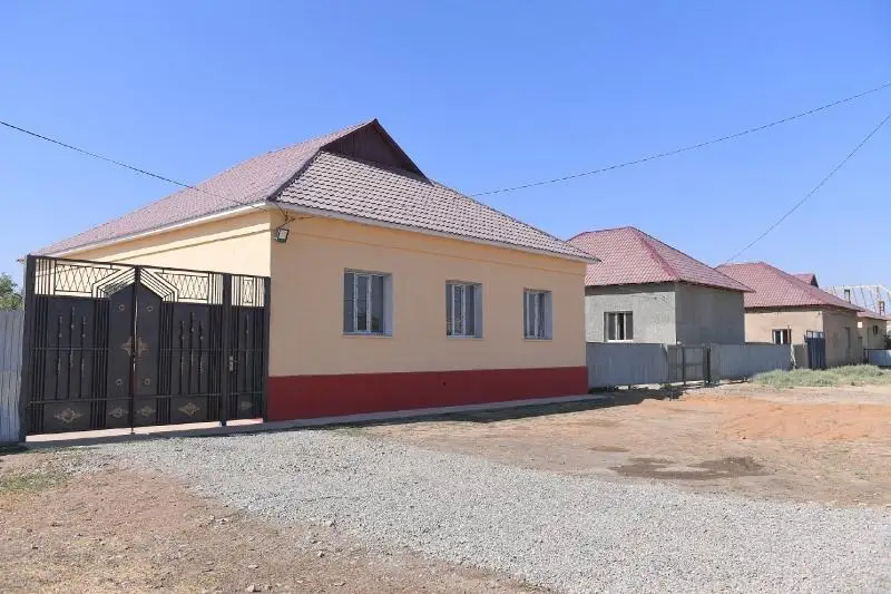 Строительные работы в Арыси завершены в 2 680 домах