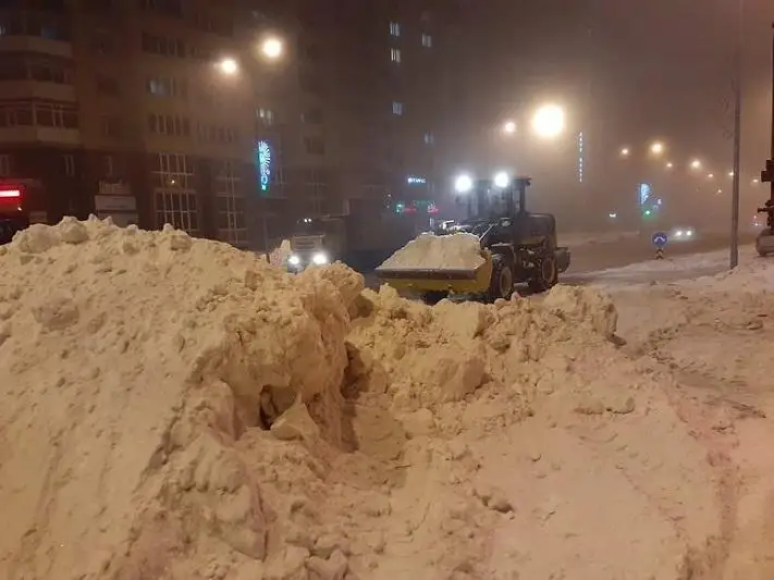 Cколько снега убрали в столице за минувшие сутки