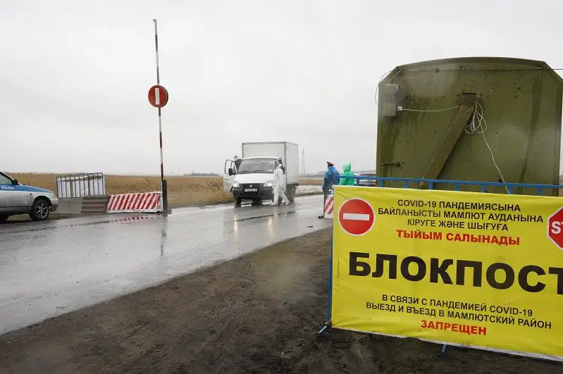 19 блокпостов продолжают действовать в СКО