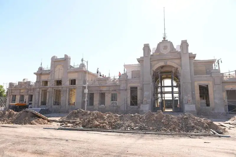 Восстановление вокзала города Арысь под контролем экспертов