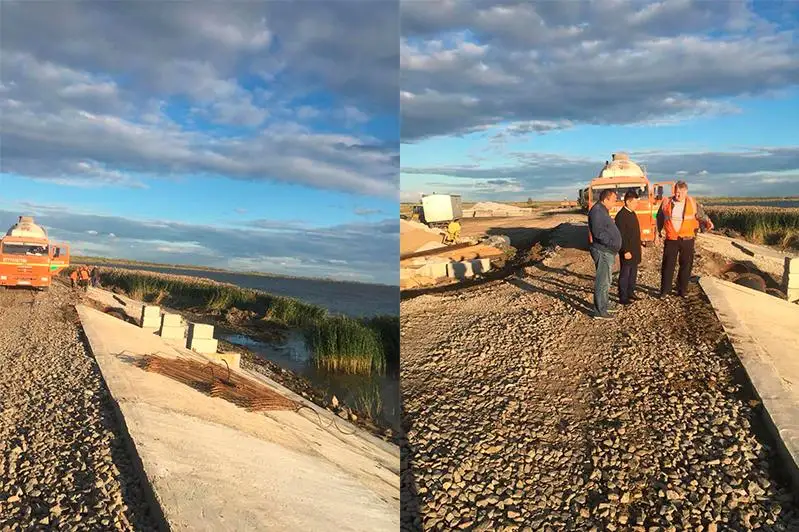 Впервые за 50 лет ремонтируют дамбу пруда-накопителя в Петропавловске