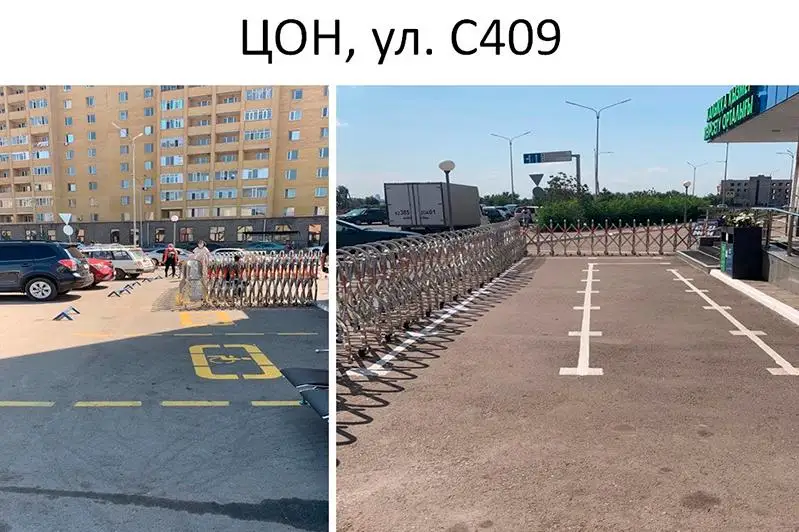 Перед столичными ЦОНами нанесли отметки социальной дистанции