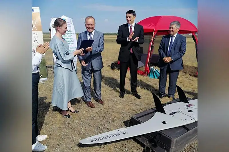 С помощью дрона будет вестись мониторинг популяции сайгаков в Казахстане