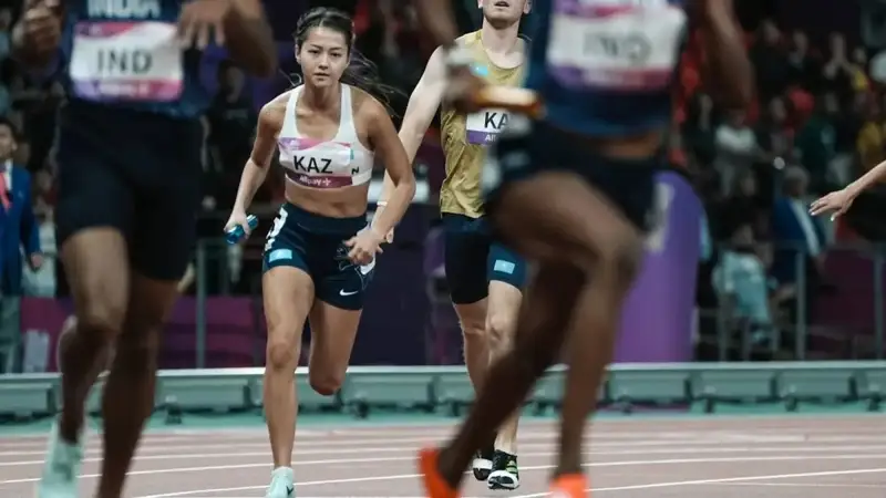 Осиё ўйинлари: Қозоғистон терма жамоаси эстафетада бронза медалини қўлга киритди