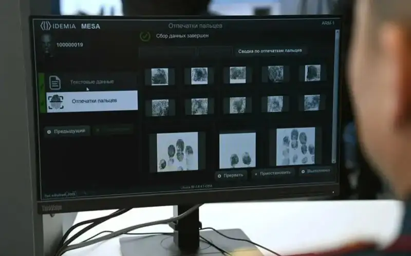 отпечатки пальцев 