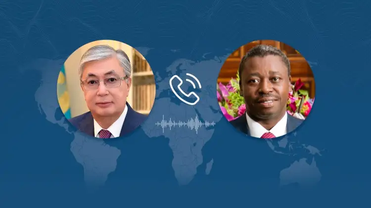 Kassym-Jomart Tokayev holds telephone conversation with President of Republic of Togo Faure Gnassingbé