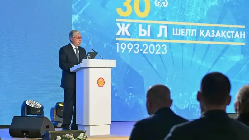 ҚР Президенти Қозоғистонда “Шелл” концернининг 30 йиллигига бағишланган тантанали маросимда иштирок этди