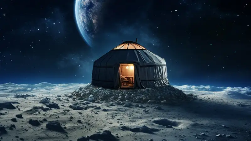 Дома на луне