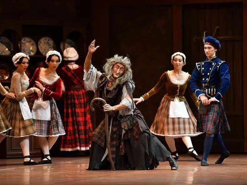 La Sylphide at the Astana Opera stage