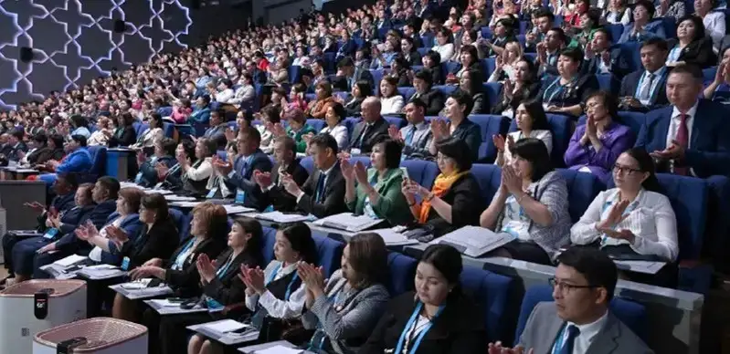 President Tokayev at the Republican Congress of Teachers