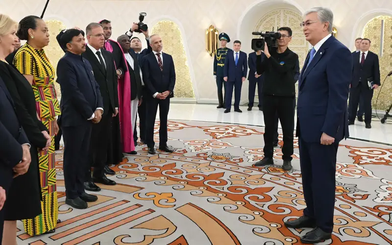 President Tokayev receives credentials from foreign ambassadors