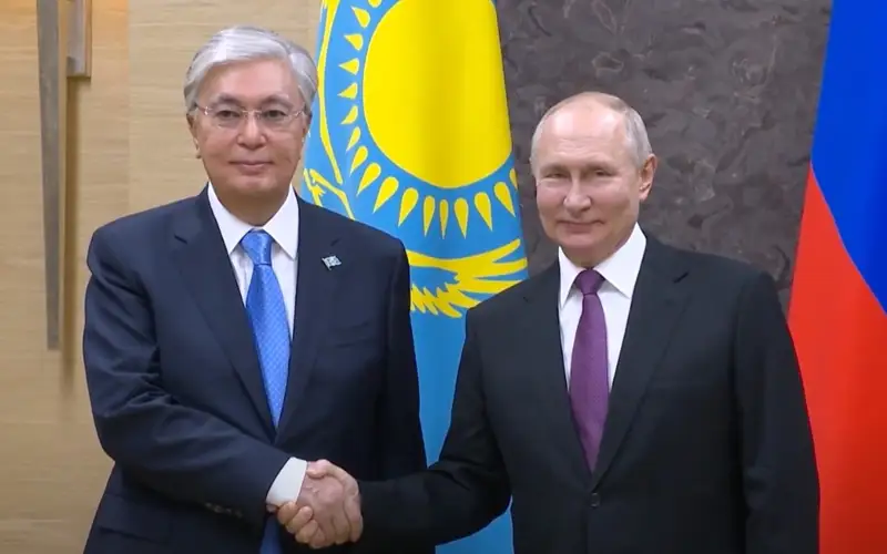 Токаев и Путин