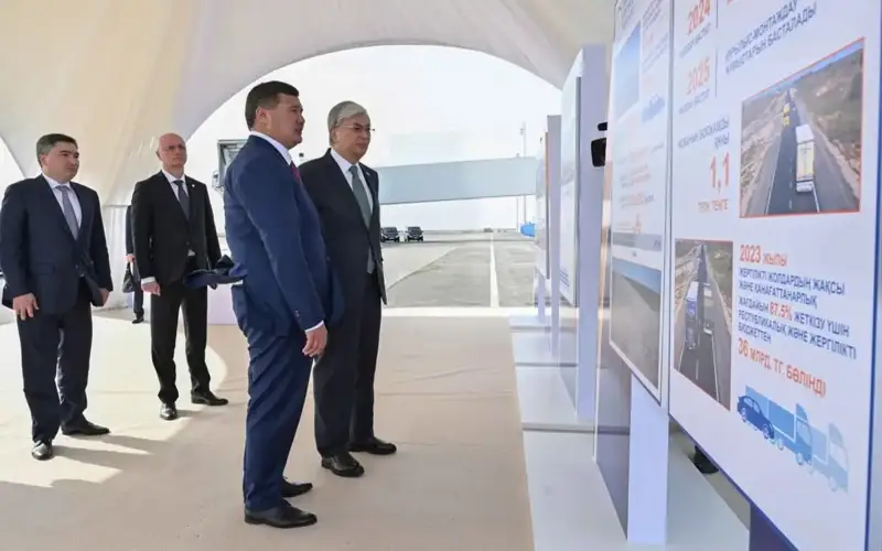 Kazakh President in Kyzylorda region