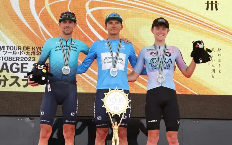 Япониядаги велопойгада Андрий Зейц ғолиб чиқди