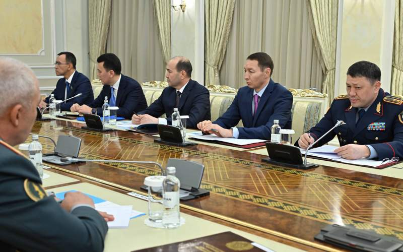 Глава государства провел заседание Совета безопасности РК Глава государства провел заседание Совета безопасности РК
