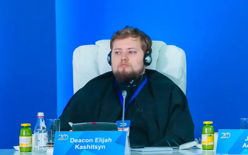 Секретарь по межрелигиозным отношениям Отдела внешних церковных связей Московского Патриархата, диакон Илья Кашицын