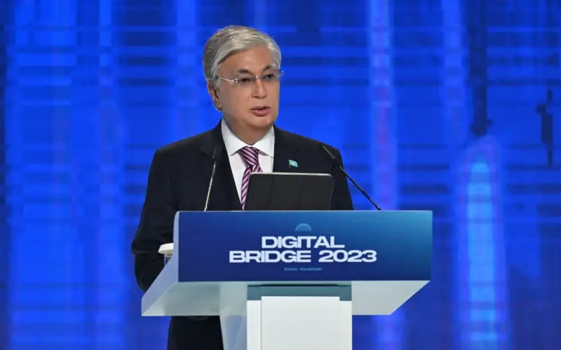President Tokayev welcomes Digital Bridge 2023 Forum participants