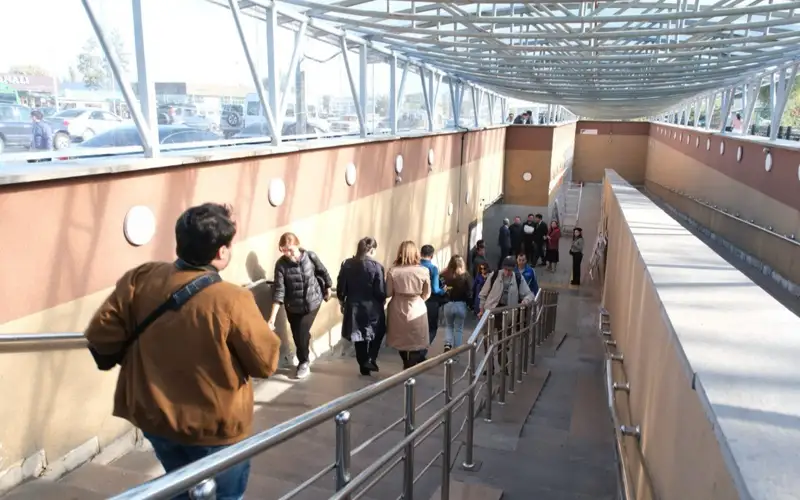 Подземный переход в Алматы