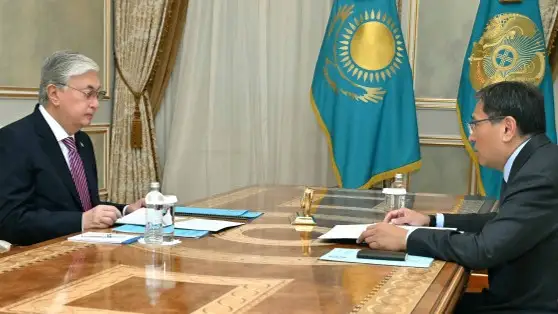 Касым-Жомарт Токаев принял акима города Алматы