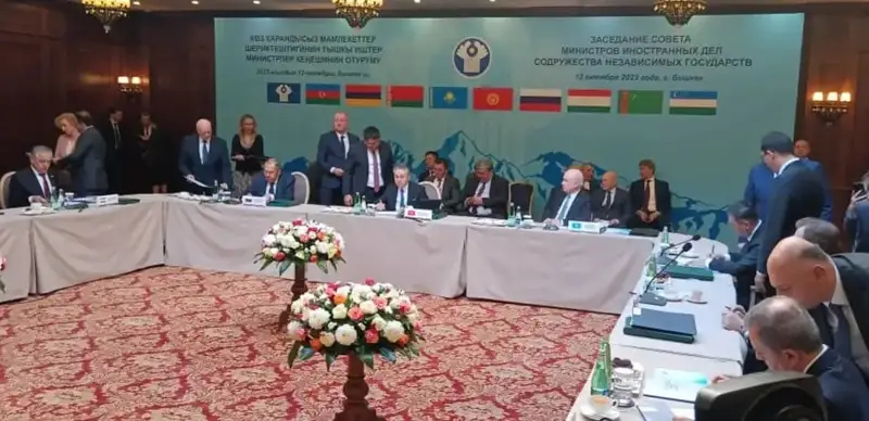 Extended meeting of CIS Foreign Ministers Council starts in Bishkek