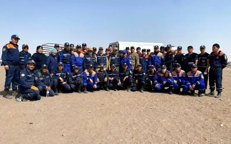 Kazakh rescuers working in quake-hit Afghanistan
