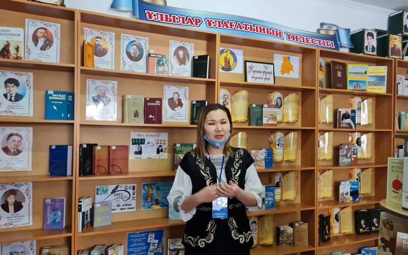 моногорода Казахстана город Жанатас библиотека