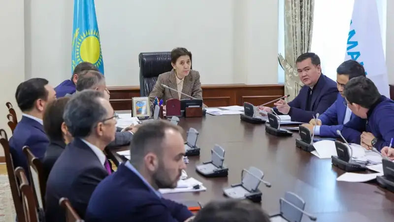 Тамара Дуйсенова бошчилигида ўтказилган йиғилиш