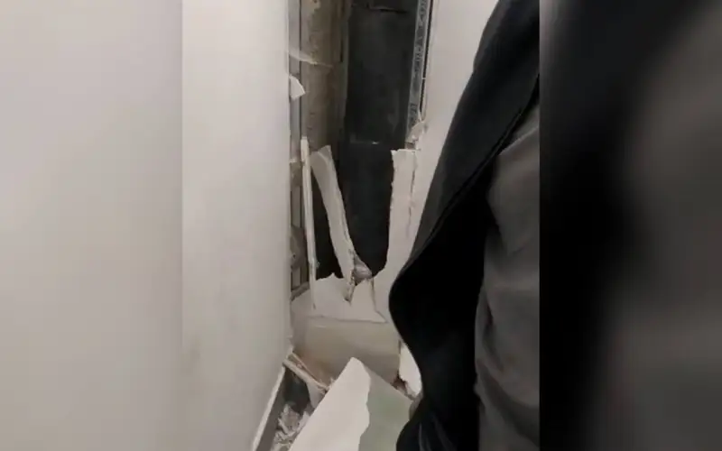 Пьяный водитель устроил погром в центре наркологии Астаны 