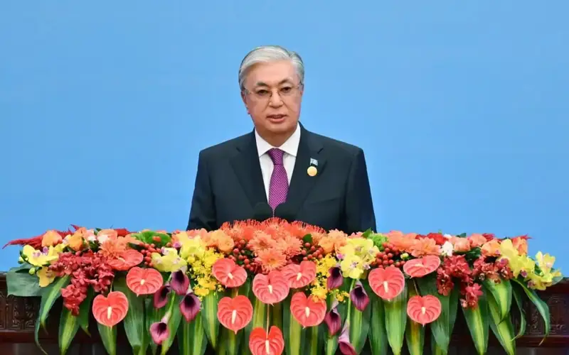 President of Kazakhstan Kassym-Jomart Tokayev participates in 3rd High-Level Belt and Road Forum in Beijing