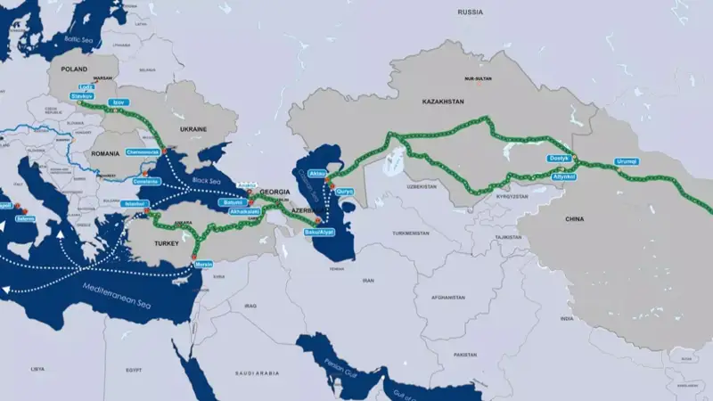 跨里海国际运输走廊