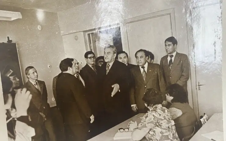 Фото: Қонаевтың жеке мұрағатынан алынған сурет