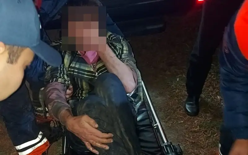 құлаған әйел