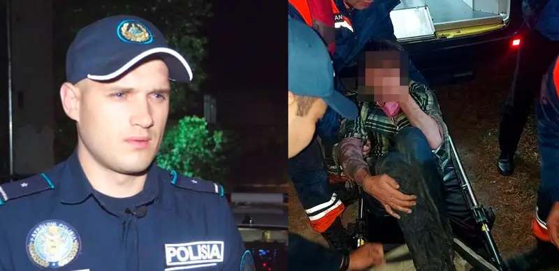 полицейский, спасение