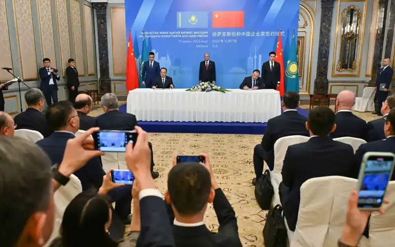 Kazakhstan Temir Zholy signs a number of international agreements
