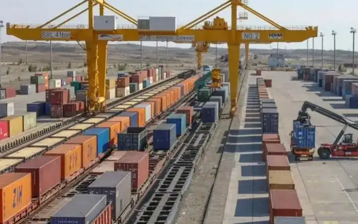 About 80% of Asia-Europe land transit transportations run through Kazakhstan