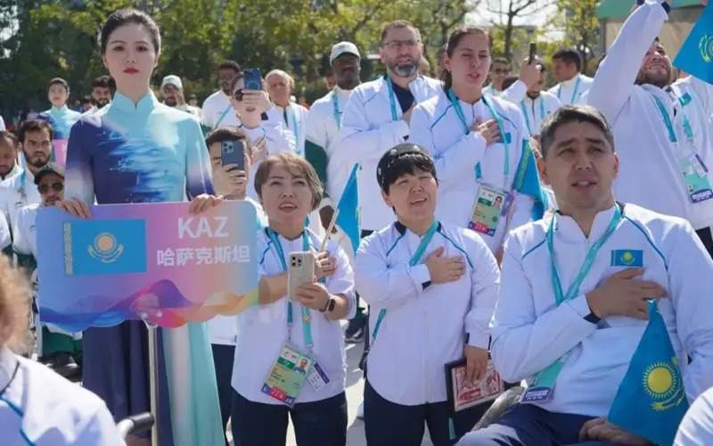 Параосиё ўйинлари: Ханчжоуда Қозоғистон Байроғи кўтарилди Спорт