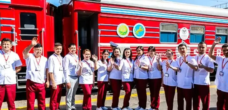 Медицинский поезд «Саламатты Қазақстан» 