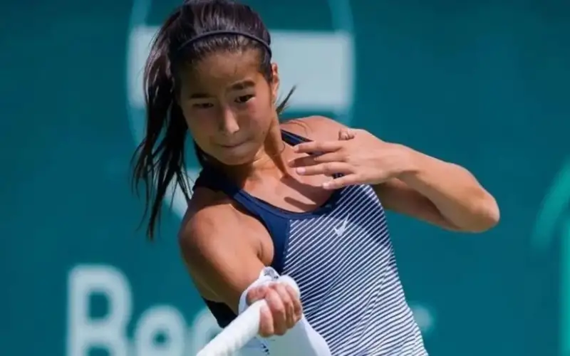 Kazakh tennis player Zhibek Kulambayeva