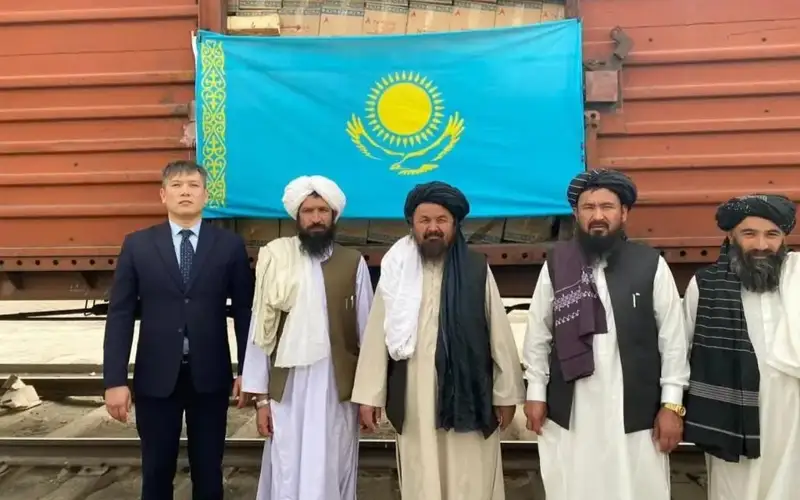 Kazakhstan humanitarian aid arrives at Balkh province of Afghanistan